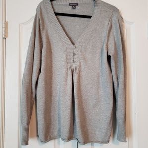 Grey Eddie Bauer sweater 1X